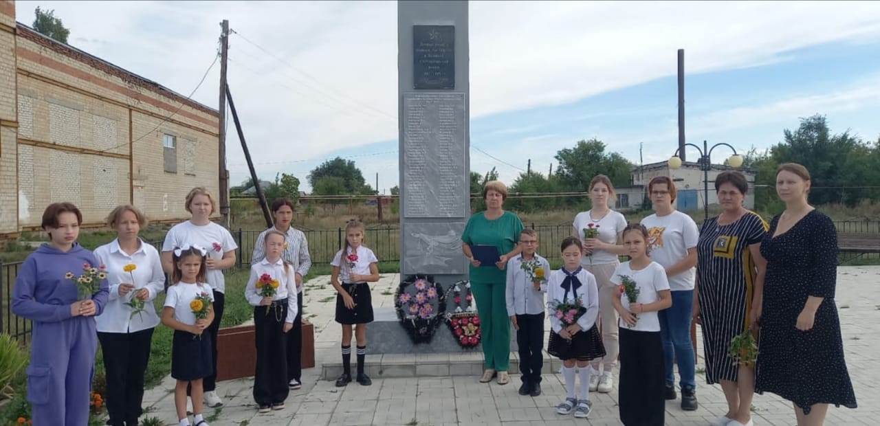 В Березовском сельском Доме Культуры состоялось патриотическое мероприятие.