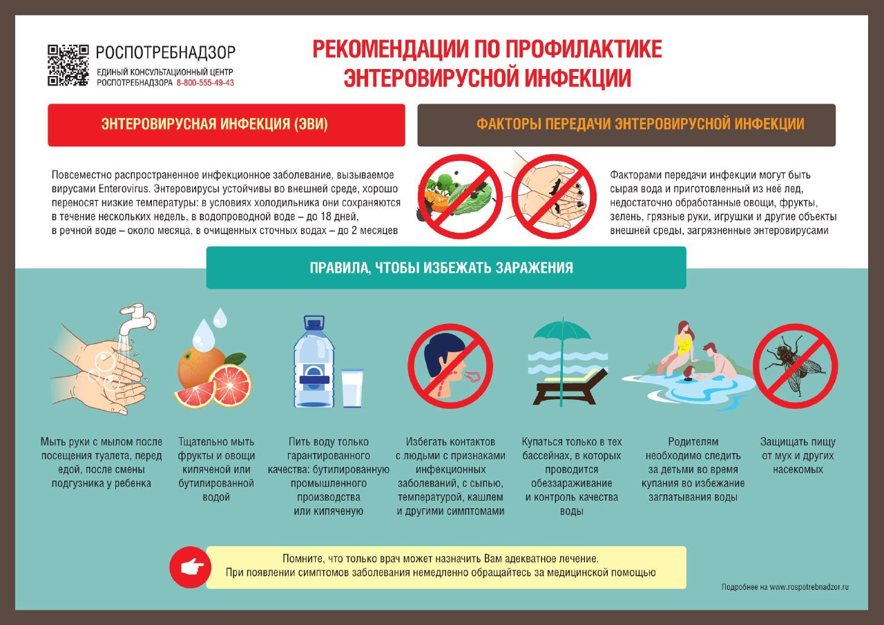 Управление Роспотребнадзора по Саратовской области напоминает, что в теплое время года увеличиваются риски возникновения случаев острых кишеч-ных и других инфекций, среди которых одними из актуальных являются забо-левания энтеровирусной этиологии. .