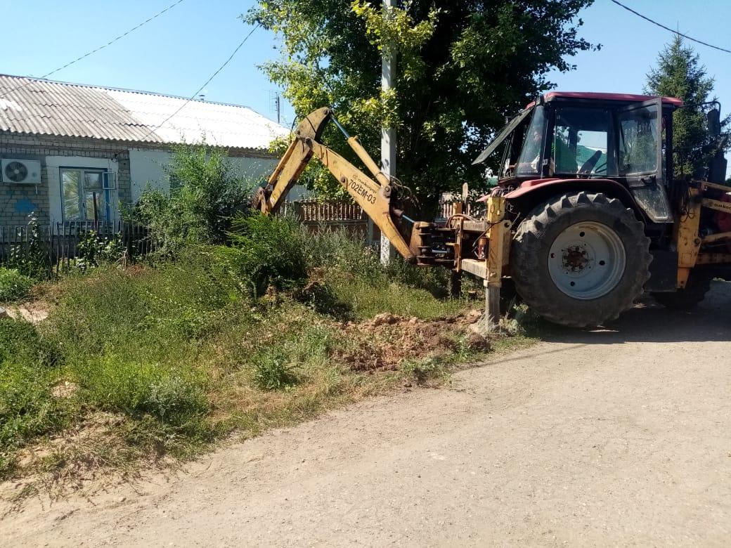 Работы по благоустройству территории Осиновского муниципального образования продолжаются....