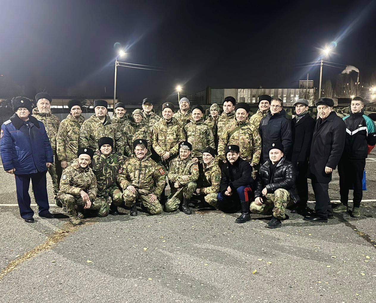 Саратовские казаки в очередной раз отправились добровольцами в зону СВО  .